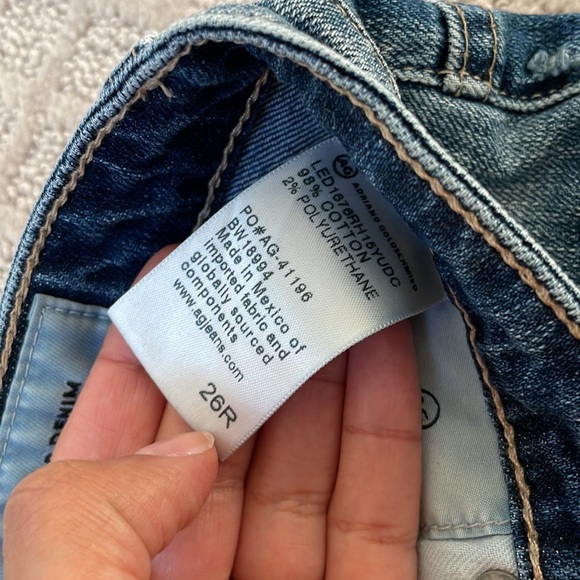 AG JEANS
Phoebe Cropped Distressed Straight-Leg Jeans - Picture 4 of 5